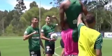 VIDEO: Así felicitaron en Nacional a los convocados a morfociclo de Selección Colombia