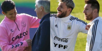 James el 'Kun' se fue para el Barca y se va Messi; me pasó lo mismo con Carlo