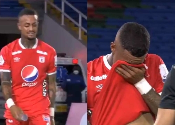 Joao Rodríguez salió lesionado y la hinchada de América le dijo de todo