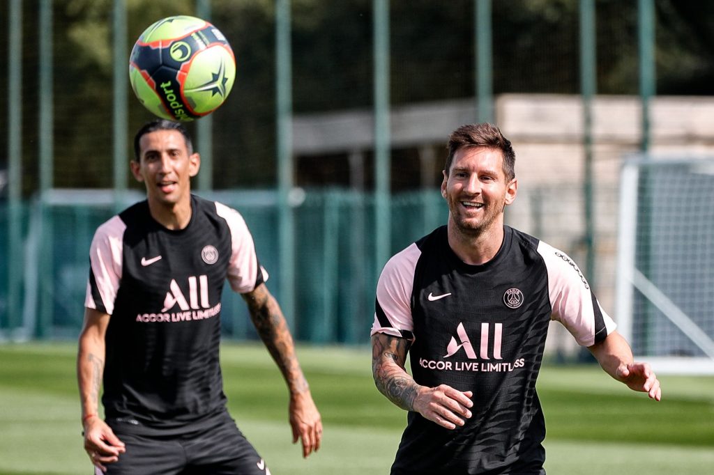 Así fue el primer entrenamiento de Lionel Messi con el PSG