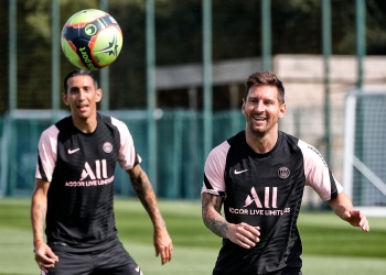 Así fue el primer entrenamiento de Lionel Messi con el PSG