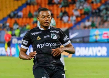 La jugada donde todo el Deportivo Cali reclamó un penal ante Nacional