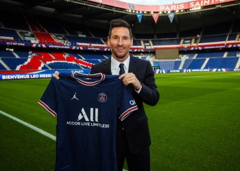 Lionel Messi, Ángel Di María, Paris Saint-Germain, bienvenida