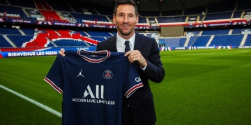 Lionel Messi, Ángel Di María, Paris Saint-Germain, bienvenida