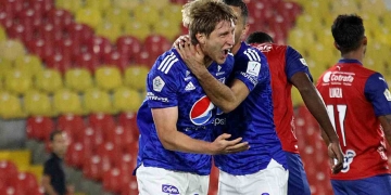 Millonarios Andrés Llinás y el primer gol en Liga BetPlay de su carrera