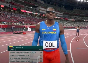 No fue el día para el equipo colombiano de los 4 x 400