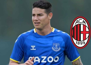 James Rodríguez fue descartado para el Milan por su "forma física"