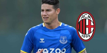 James Rodríguez fue descartado para el Milan por su "forma física"