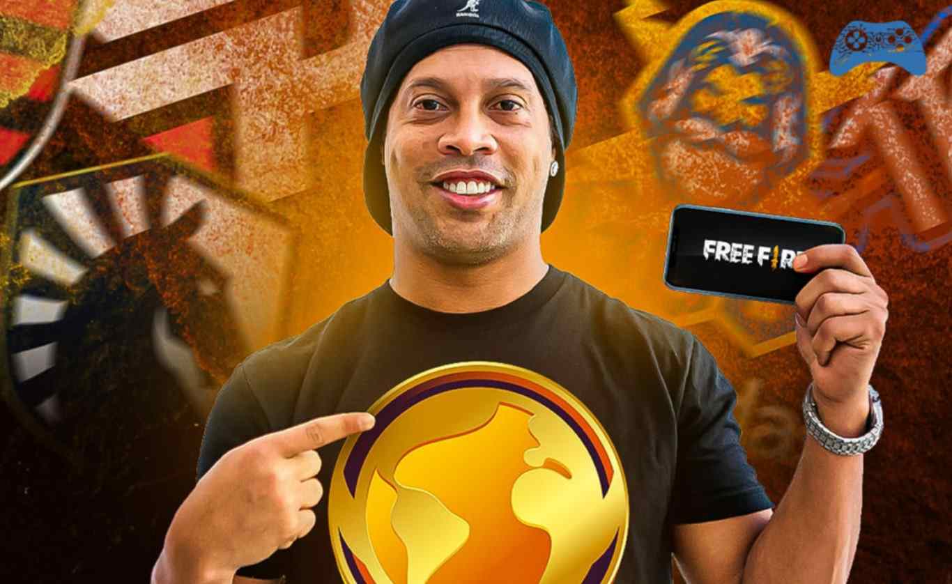 Ronaldinho Gaúcho dio su imagen y nombre a la Copa R10 de Free Fire