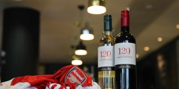 Vinícola Santa Rita y sus 5 años de patrocinio al Arsenal