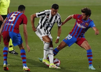 Primer partido del Barcelona tras la salida de Messi: triunfo sobre la Juventus con Cristiano Ronaldo