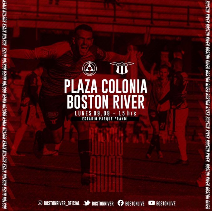 Dónde ver PLAZA COLONIA vs. BOSTON RIVER EN VIVO GRATIS este viernes