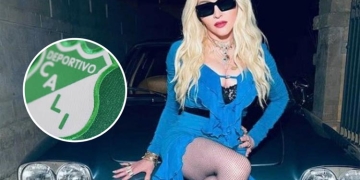 ¿Por qué la camiseta de Deportivo Cali aparece en el cumpleaños de Madonna?