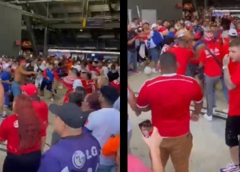 Hinchas del América de Cali protagonizaron batalla campal en Estados Unidos