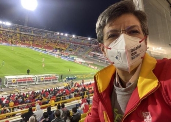 El error de la Alcaldesa de Bogotá tras Santa Fe vs. Nacional por el que no la perdonan en redes sociales