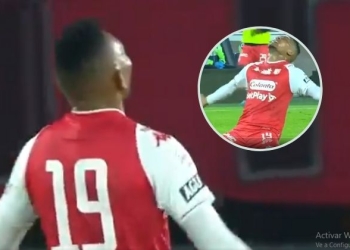 Primer gol de Ronaldo Dinolis con Santa Fe: ¡En el clásico ante Millonarios!