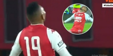 Primer gol de Ronaldo Dinolis con Santa Fe: ¡En el clásico ante Millonarios!