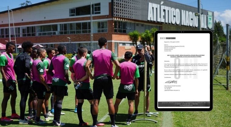 ¿Atlético Nacional se resignó?: ¡Renuncia a la apelación frente al TAS!