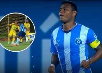 ¿El gol del año en el fútbol colombiano?