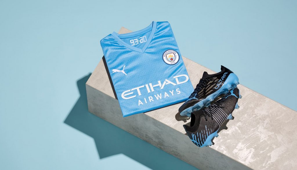 Guayos PUMA con los que juegan en las inferiores del Manchester City