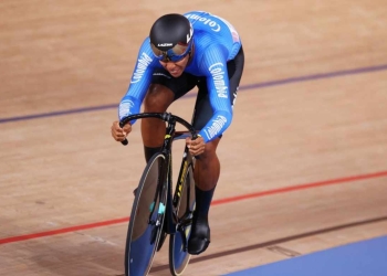 Kevin Quintero avanzó a cuartos de final en el keirin de Tokio 2020