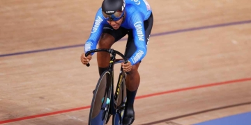 Kevin Quintero avanzó a cuartos de final en el keirin de Tokio 2020