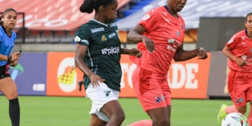 Linda Caicedo y un lujazo jugando con Deportivo Cali en el Atanasio Girardot