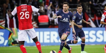 Lionel Messi debut PSG Ligue 1 Reims