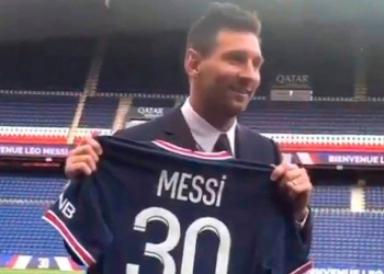 Las primeras imágenes de Messi en PSG y el porqué del número 30