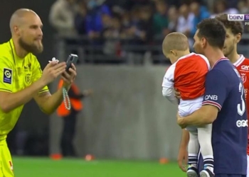 Lo increíble del debut de Messi en PSG: ¡La foto especial que le pidió un rival!