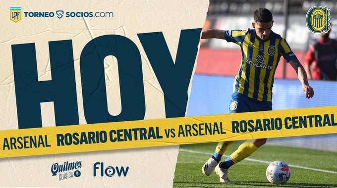 Ver en vivo Rosario Central vs Arsenal por la fecha 8 de la Liga Profesional Argentina