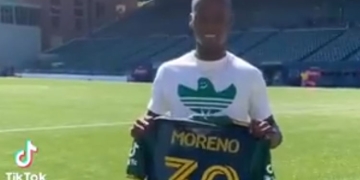 El video en TikTok con el que presentaron a Santiago Moreno en Portland Timbers
