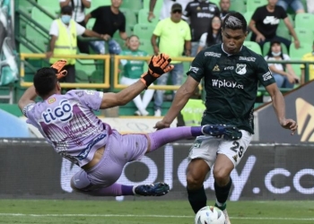 El partido de Teo Gutiérrez ante Junio: lo que hizo en el gol del Cali y su opción frente a Viera