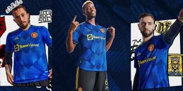 tercera camiseta del manchester united uniforme