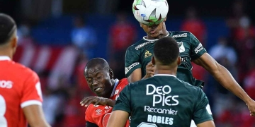 Adrián Ramos salvó un empate ante Deportivo Cali en la Copa BetPlay