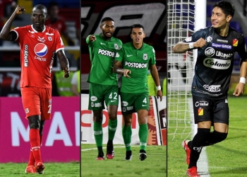 América de Cali, Deportivo Cali, Atlético Nacional, Independiente Santa Fe, Deportes Tolima, Deportivo Pasto, Deportivo Pereira, Equidad Seguros, Copa BetPlay 2021