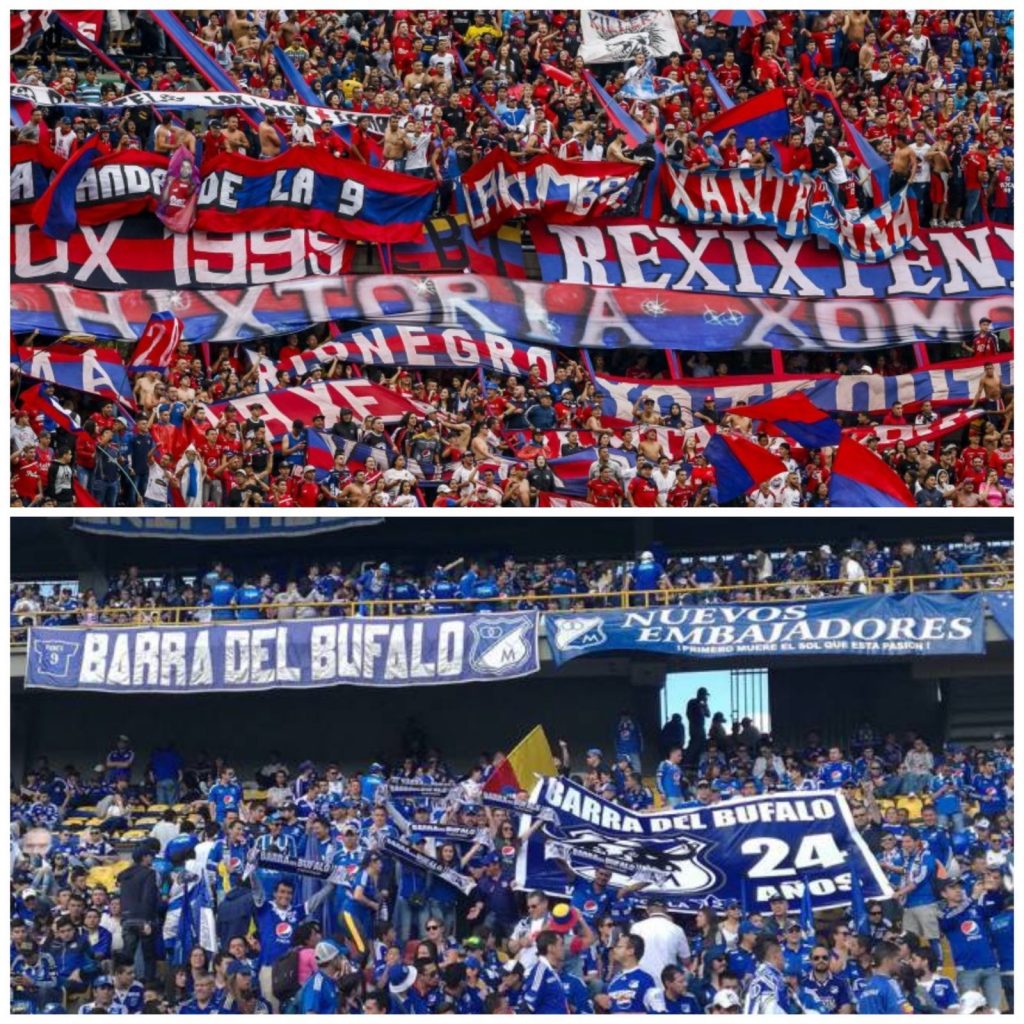 Hinchas del DIM y Millonarios se encontraron en carretera y... ¡Se agarraron!