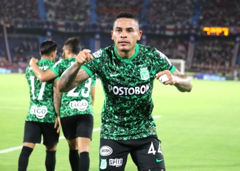 Tercer doblete de Jonatan Álvez con Atlético Nacional: segundo por Liga