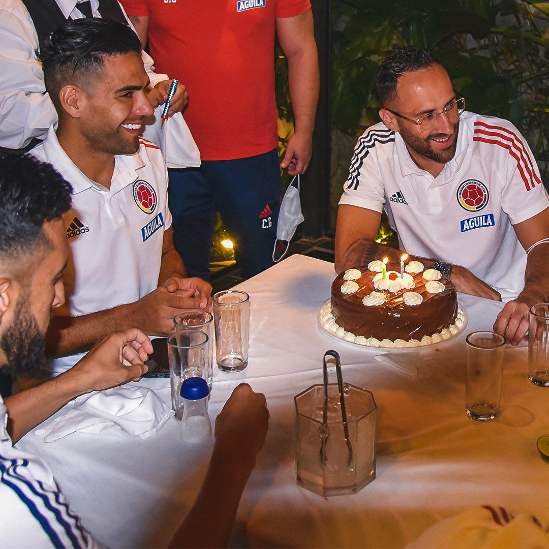 Así le celebraron el cumpleaños a David Ospina en la Selección Colombia