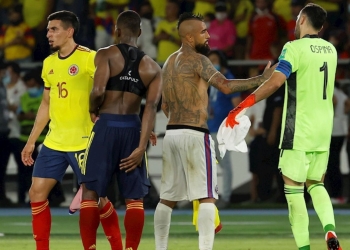 Arturo Vidal tras la derrota ante Colombia: "Es un infierno jugar acá"
