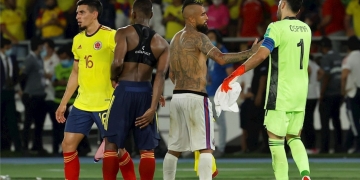 Arturo Vidal tras la derrota ante Colombia: "Es un infierno jugar acá"