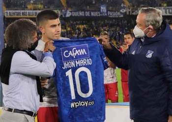 El emotivo homenaje para Jhon Mario Ramírez en El Campín