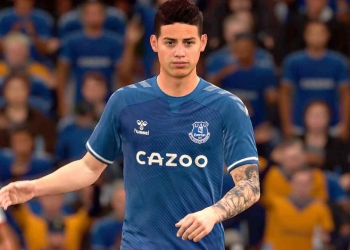 James Rodríguez volvió a bajar su media en FIFA 22
