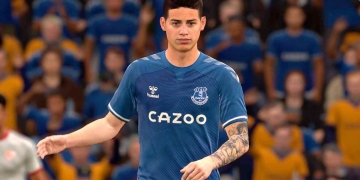 James Rodríguez volvió a bajar su media en FIFA 22