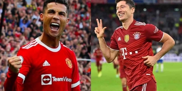 Lewandowski sobre Cristiano los mejores jugadores de FIFA 22