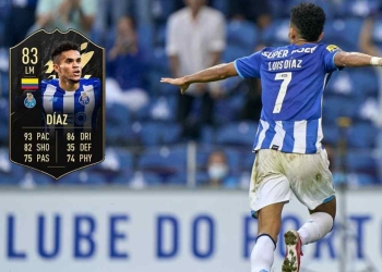 Luis Díaz aparece en el primer equipo de la semana en FIFA 22