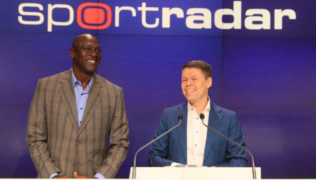 Michael Jordan aumenta participación en Sportradar