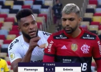 Miguel Borja gol, penal errado, victoria ante Flamengo y bronca con Gabigol