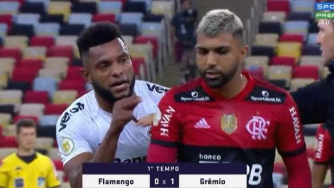 Miguel Borja gol, penal errado, victoria ante Flamengo y bronca con Gabigol