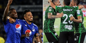 Millonarios FC, América de Cali, Atlético Nacional, Deportivo Independiente Medellín, DIM, Liga BetPlay 2021-II, tabla de posiciones